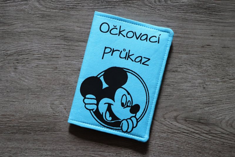 Obal na očkovací průkaz Mickey mouse & Minnie mouse