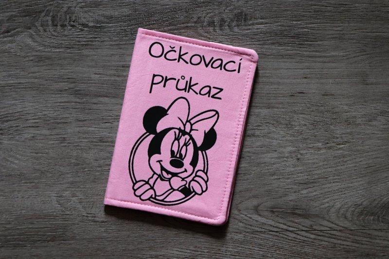 Obal na očkovací průkaz Mickey mouse & Minnie mouse